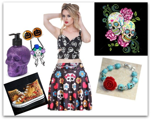 sugar skull costume ideas